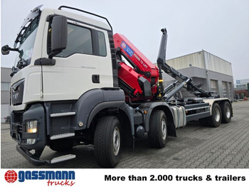 Novi Kamion s kukastom dizalicom, Kamion s kranom MAN TGS 35.480 8X4 BL, Intarder, Kran HMF 3220-K6,: slika Novi Kamion s kukastom dizalicom, Kamion s kranom MAN TGS 35.480 8X4 BL, Intarder, Kran HMF 3220-K6,