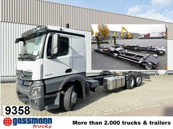 Kamion s kukastom dizalicom MERCEDES-BENZ Actros 2545