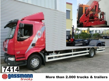 Kamion s kukastom dizalicom RENAULT Midlum 220