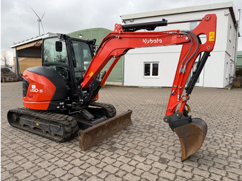 Mini bager Kubota U50-5, BJ 22, 510 BH, ZH I+II, MS08, Tieflöffel: slika Mini bager Kubota U50-5, BJ 22, 510 BH, ZH I+II, MS08, Tieflöffel