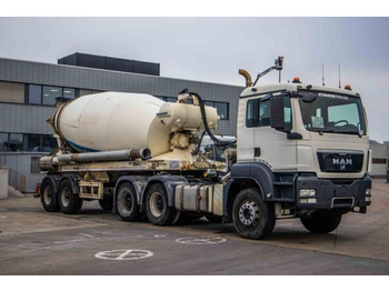 Poluprikolica mikser Liebherr LIEBHERR BETON MIXER/MALAXEUR/MISCHER 12M3: slika Poluprikolica mikser Liebherr LIEBHERR BETON MIXER/MALAXEUR/MISCHER 12M3