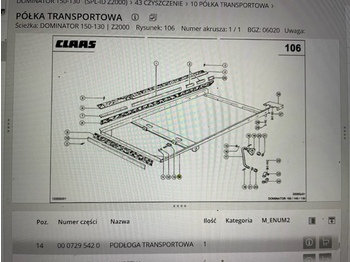 Okvir/ Šasija CLAAS