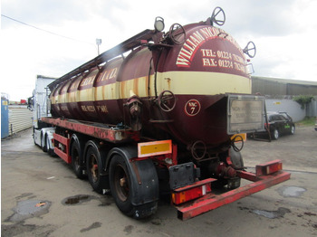 Poluprikolica cisterna VACUUM TANKER TRAILER TRI AXLE 1996 STEEL TANK FITTED WITH 3CYL PERKINS DONKEY ENGINE: slika Poluprikolica cisterna VACUUM TANKER TRAILER TRI AXLE 1996 STEEL TANK FITTED WITH 3CYL PERKINS DONKEY ENGINE