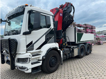 Kamion s kranom, Kamion s otvorenim sandukom MAN 26.510 TGS 6X6 Hydrodrive: slika Kamion s kranom, Kamion s otvorenim sandukom MAN 26.510 TGS 6X6 Hydrodrive