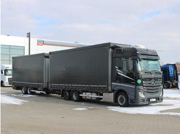 Kamion s ceradom Mercedes-Benz Actros 2545 L, 6X2, EURO 6,SEC.AIR.CONDITIONING: slika Kamion s ceradom Mercedes-Benz Actros 2545 L, 6X2, EURO 6,SEC.AIR.CONDITIONING