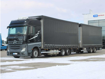 Kamion s ceradom MERCEDES-BENZ Actros 2545