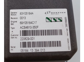 Upravljačka jedinica (ECU) za Oprema za rukovanje materijalima Toyota/BT 220629-001 | Danaher motion AC Superdrive motor controller 83Y05184A A Danaher motion AC Superdrive motor controller 83Y05184A ACS4810-350F Rev 0013 sn. 0518413394013: slika Upravljačka jedinica (ECU) za Oprema za rukovanje materijalima Toyota/BT 220629-001 | Danaher motion AC Superdrive motor controller 83Y05184A A Danaher motion AC Superdrive motor controller 83Y05184A ACS4810-350F Rev 0013 sn. 0518413394013