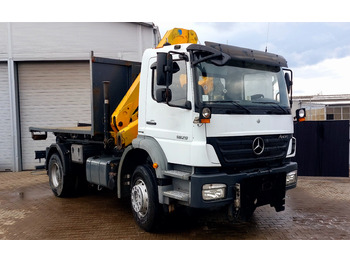 Kamion s kukastom dizalicom MERCEDES-BENZ Axor 1829