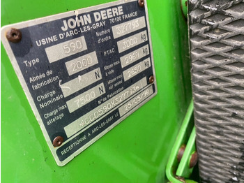 Rolo balirka JOHN DEERE 590: slika Rolo balirka JOHN DEERE 590