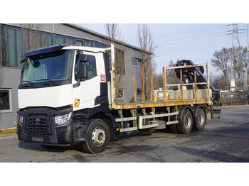 Zakup RENAULT C430 / HIAB 244 EP-5 HIDUO crane 8400 kg 15 m / Platform with stanchions RENAULT C430 / HIAB 244 EP-5 HIDUO crane 8400 kg 15 m / Platform with stanchions: slika Zakup RENAULT C430 / HIAB 244 EP-5 HIDUO crane 8400 kg 15 m / Platform with stanchions RENAULT C430 / HIAB 244 EP-5 HIDUO crane 8400 kg 15 m / Platform with stanchions