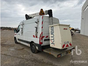 Podizna platforma montirana na kamion RENAULT MASTER Klubb K32 on Camion Nacelle: slika Podizna platforma montirana na kamion RENAULT MASTER Klubb K32 on Camion Nacelle