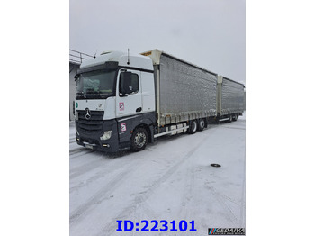 Kamion s ceradom MERCEDES-BENZ Actros 2542