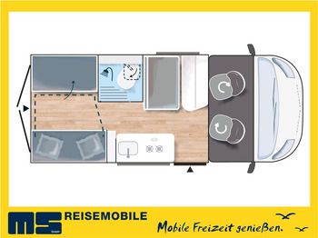 Novi Kamp kombi Chausson V594 S FIRST LINE /-2025-/ ZUBEHÖR-PAKET / 5.41M: slika Novi Kamp kombi Chausson V594 S FIRST LINE /-2025-/ ZUBEHÖR-PAKET / 5.41M