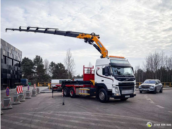 Kamion s kranom, Kamion s otvorenim sandukom Volvo  FM 450 6x2 EFFER 395/8S Euro 6  Crane Winch: slika Kamion s kranom, Kamion s otvorenim sandukom Volvo  FM 450 6x2 EFFER 395/8S Euro 6  Crane Winch