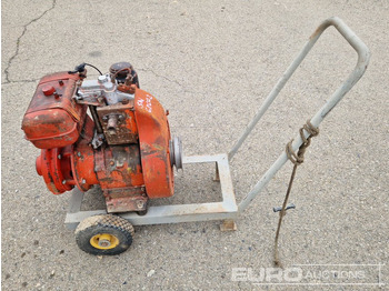 Pumpa za vodu Walk Behind Single Axle Water Pump: slika Pumpa za vodu Walk Behind Single Axle Water Pump