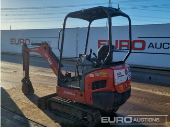 Mini bager 2016 Kubota KX016-4: slika Mini bager 2016 Kubota KX016-4