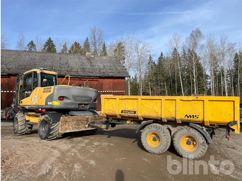 Bager na kotačima Volvo EW140C: slika Bager na kotačima Volvo EW140C