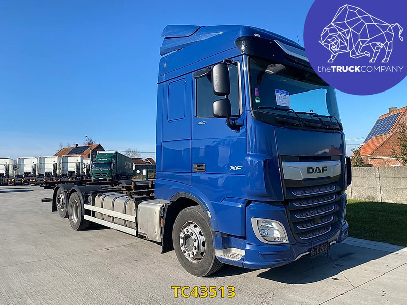 Transporter kontejnera/ Kamion s izmjenjivim sanducima DAF XF Euro6 480: slika Transporter kontejnera/ Kamion s izmjenjivim sanducima DAF XF Euro6 480