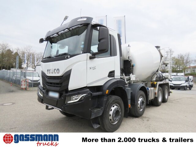 Novi Automješalica Iveco X-Way AD360X40BZ 8x4, Stetter 8/9m³: slika Novi Automješalica Iveco X-Way AD360X40BZ 8x4, Stetter 8/9m³