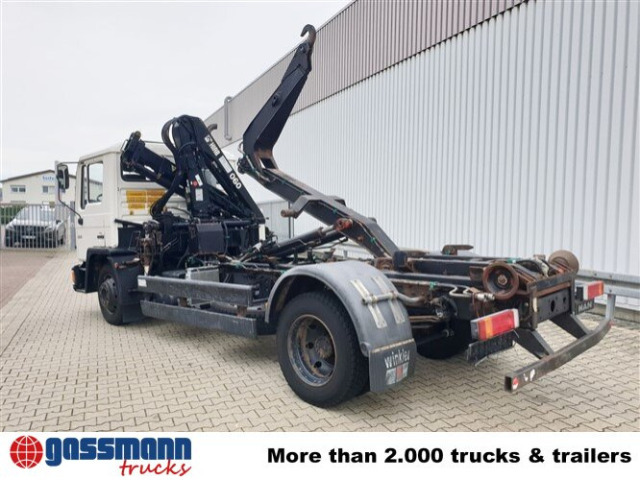 Kamion s kukastom dizalicom, Kamion s kranom MAN 14.152 F 4x2 BB mit Kran Hiab 060-2: slika Kamion s kukastom dizalicom, Kamion s kranom MAN 14.152 F 4x2 BB mit Kran Hiab 060-2 Kamion s kukastom dizalicom, Kamion s kranom MAN 14.152 F 4x2 BB mit Kran Hiab 060-2: slika Kamion s kukastom dizalicom, Kamion s kranom MAN 14.152 F 4x2 BB mit Kran Hiab 060-2