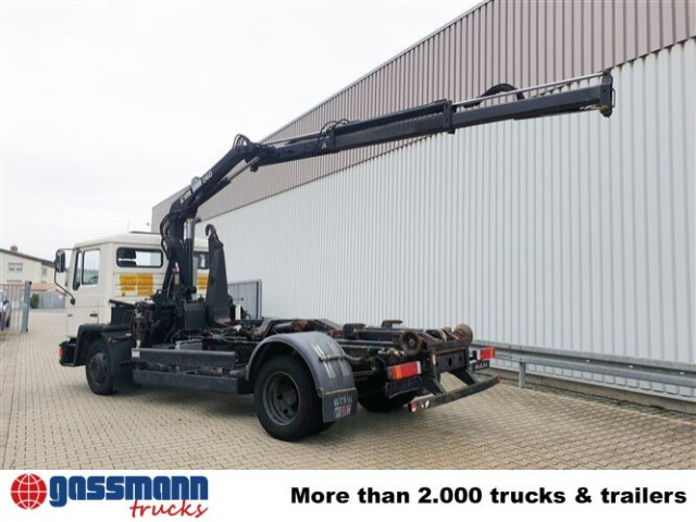 Kamion s kukastom dizalicom, Kamion s kranom MAN 14.152 F 4x2 BB mit Kran Hiab 060-2: slika Kamion s kukastom dizalicom, Kamion s kranom MAN 14.152 F 4x2 BB mit Kran Hiab 060-2 Kamion s kukastom dizalicom, Kamion s kranom MAN 14.152 F 4x2 BB mit Kran Hiab 060-2: slika Kamion s kukastom dizalicom, Kamion s kranom MAN 14.152 F 4x2 BB mit Kran Hiab 060-2