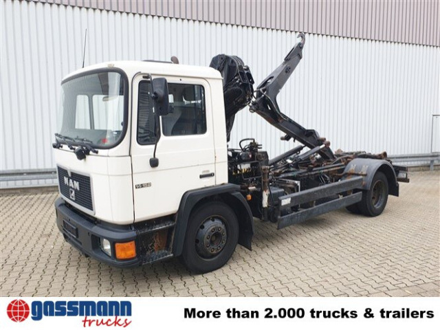 Kamion s kukastom dizalicom, Kamion s kranom MAN 14.152 F 4x2 BB mit Kran Hiab 060-2: slika Kamion s kukastom dizalicom, Kamion s kranom MAN 14.152 F 4x2 BB mit Kran Hiab 060-2 Kamion s kukastom dizalicom, Kamion s kranom MAN 14.152 F 4x2 BB mit Kran Hiab 060-2: slika Kamion s kukastom dizalicom, Kamion s kranom MAN 14.152 F 4x2 BB mit Kran Hiab 060-2
