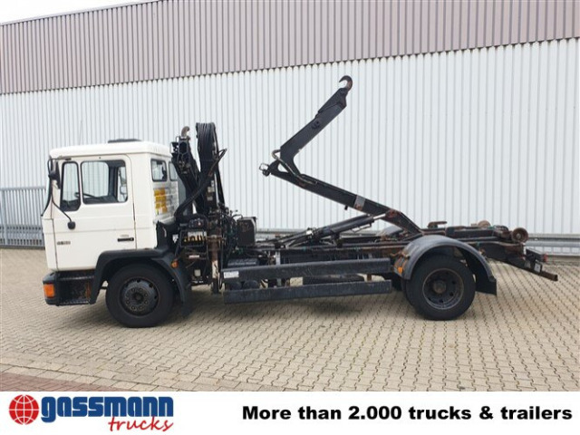 Kamion s kukastom dizalicom, Kamion s kranom MAN 14.152 F 4x2 BB mit Kran Hiab 060-2: slika Kamion s kukastom dizalicom, Kamion s kranom MAN 14.152 F 4x2 BB mit Kran Hiab 060-2 Kamion s kukastom dizalicom, Kamion s kranom MAN 14.152 F 4x2 BB mit Kran Hiab 060-2: slika Kamion s kukastom dizalicom, Kamion s kranom MAN 14.152 F 4x2 BB mit Kran Hiab 060-2