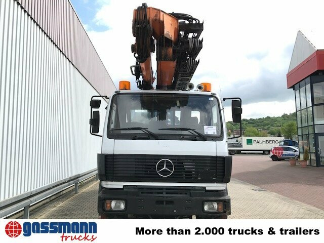 Kamion s kranom Mercedes-Benz 2638 K 6x4 mit Heckkran Palfinger PK 68000: slika Kamion s kranom Mercedes-Benz 2638 K 6x4 mit Heckkran Palfinger PK 68000