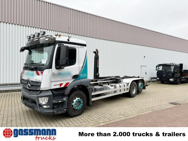 Kamion s kukastom dizalicom Mercedes-Benz Antos 2536 L 6x2, Liftachse, Hiab XR 21S61 bis 7: slika Kamion s kukastom dizalicom Mercedes-Benz Antos 2536 L 6x2, Liftachse, Hiab XR 21S61 bis 7