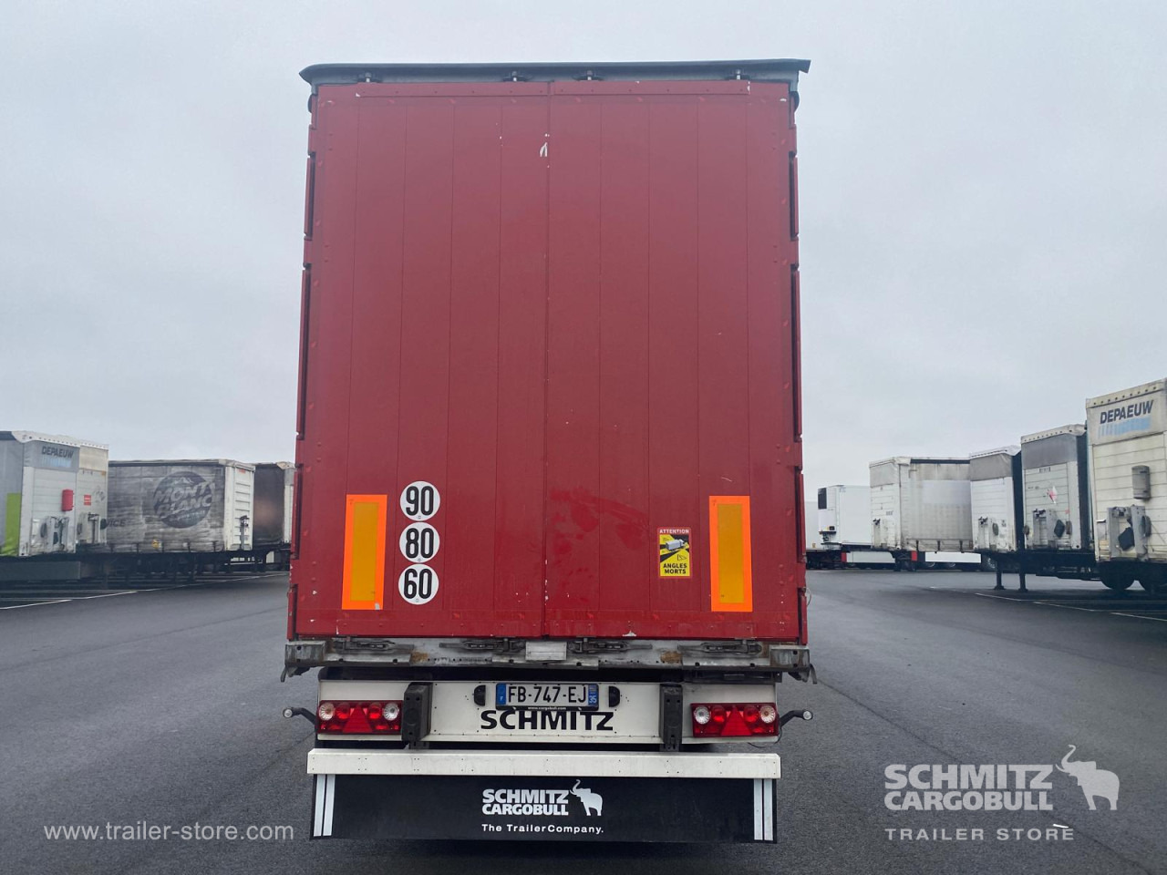 Poluprikolica s ceradom SCHMITZ Curtainsider Standard: slika Poluprikolica s ceradom SCHMITZ Curtainsider Standard