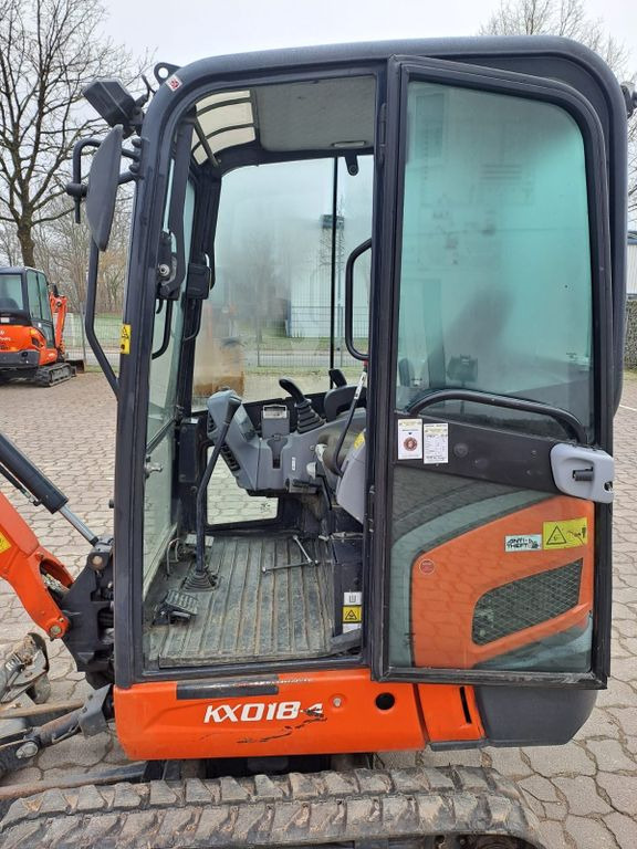 Mini bager Kubota KX 018-4, Bj 19, 1780 BH, Kabine, SW MS01, TL: slika Mini bager Kubota KX 018-4, Bj 19, 1780 BH, Kabine, SW MS01, TL