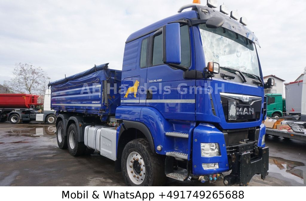 Kiper MAN TGS 26.480 XLX BB 6x4*Pritarder/Manual/Bordmatik: slika Kiper MAN TGS 26.480 XLX BB 6x4*Pritarder/Manual/Bordmatik