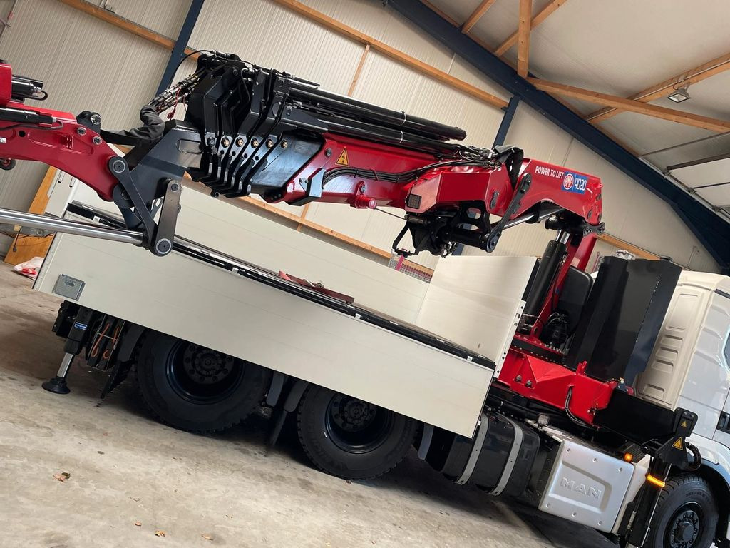 Kamion s kranom, Kamion s otvorenim sandukom MAN 26.510 TGS 6X6 Hydrodrive: slika Kamion s kranom, Kamion s otvorenim sandukom MAN 26.510 TGS 6X6 Hydrodrive