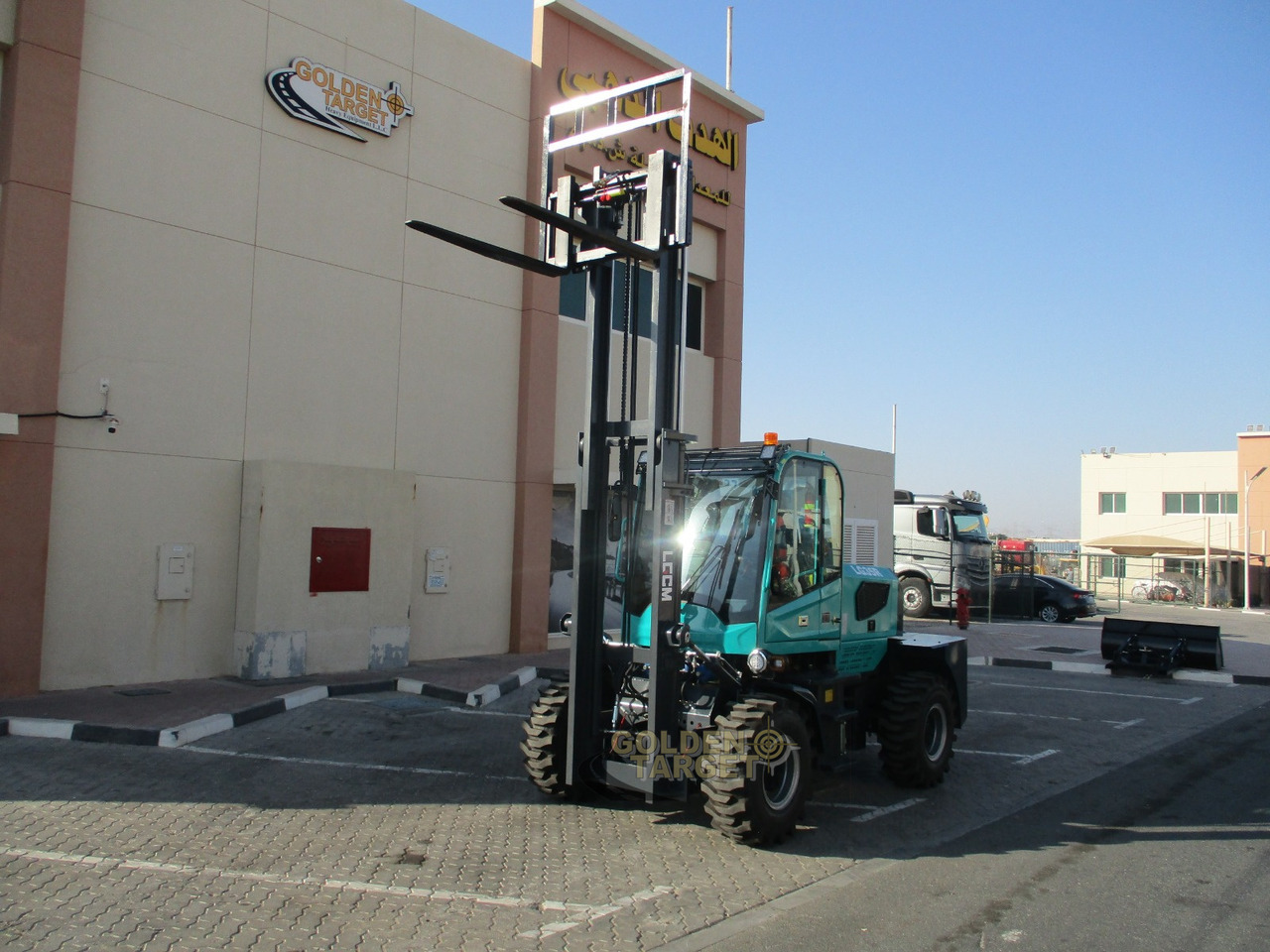 Novi Diesel viličar LGCM LG35R Rough Terrain Forklift: slika Novi Diesel viličar LGCM LG35R Rough Terrain Forklift