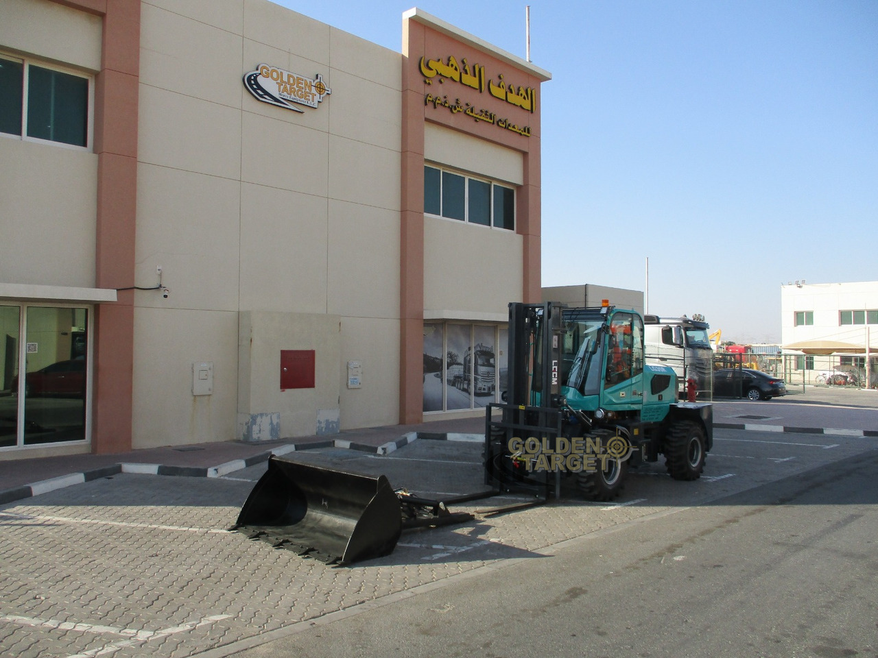 Novi Diesel viličar LGCM LG35R Rough Terrain Forklift: slika Novi Diesel viličar LGCM LG35R Rough Terrain Forklift