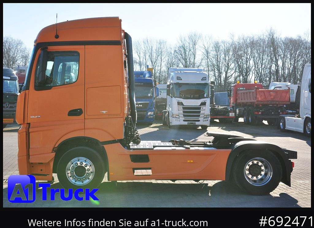 Tegljač MERCEDES-BENZ Actros 1843 GGVS ADR Hydraulik: slika Tegljač MERCEDES-BENZ Actros 1843 GGVS ADR Hydraulik