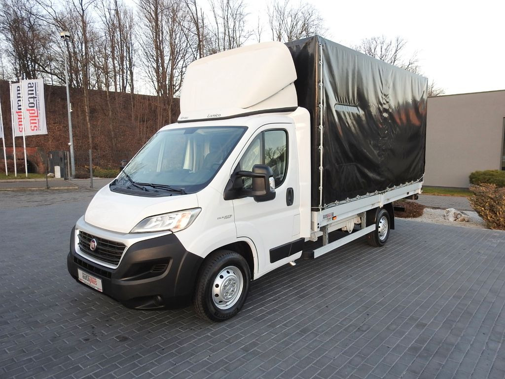 Dostavno vozilo s ceradom Fiat DUCATO PRITSCHE PLANE AUFZUG 8 PALETTEN: slika Dostavno vozilo s ceradom Fiat DUCATO PRITSCHE PLANE AUFZUG 8 PALETTEN