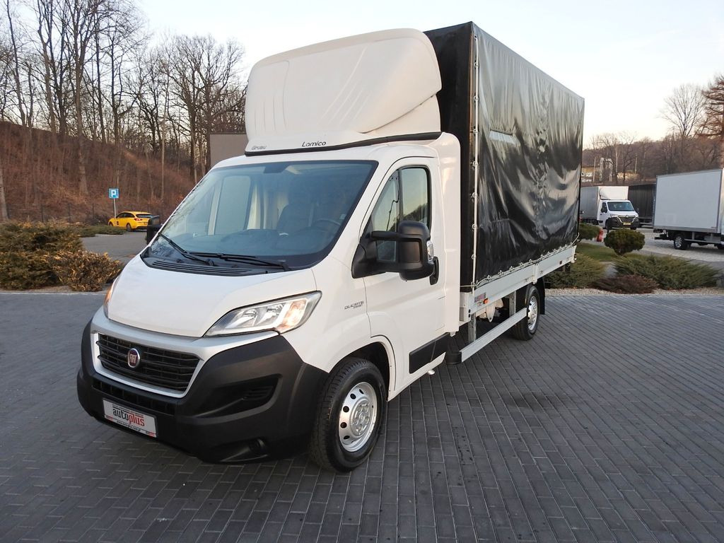 Dostavno vozilo s ceradom Fiat DUCATO PRITSCHE PLANE AUFZUG 8 PALETTEN: slika Dostavno vozilo s ceradom Fiat DUCATO PRITSCHE PLANE AUFZUG 8 PALETTEN