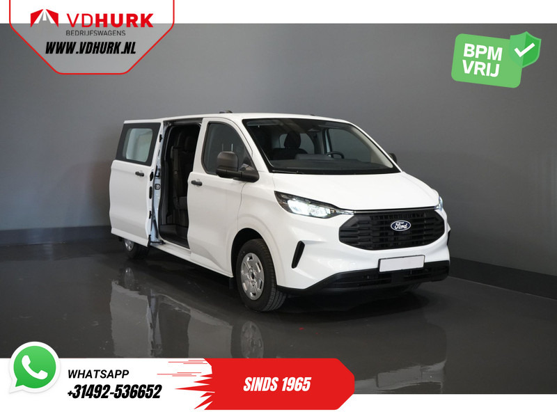 Mali kombi, Dostavno vozilo s dvostrukom kabinom Ford Transit Custom 320 2.0 TDCI 136 pk L2 Trend BPM VRIJ! DC Dubbel Cabine/ 5 jaar/200.000 km Garantie/ Carplay/ Climate/ Camera/ PDC/ Cruise: slika Mali kombi, Dostavno vozilo s dvostrukom kabinom Ford Transit Custom 320 2.0 TDCI 136 pk L2 Trend BPM VRIJ! DC Dubbel Cabine/ 5 jaar/200.000 km Garantie/ Carplay/ Climate/ Camera/ PDC/ Cruise