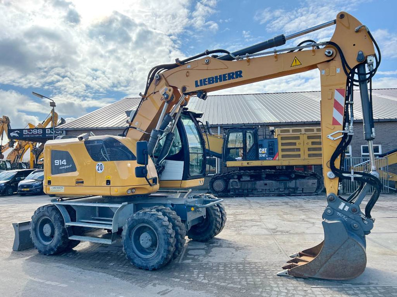 Bager na kotačima Liebherr A914 Compact Litronic - Likufix / Only 3012 HOURS!: slika Bager na kotačima Liebherr A914 Compact Litronic - Likufix / Only 3012 HOURS!