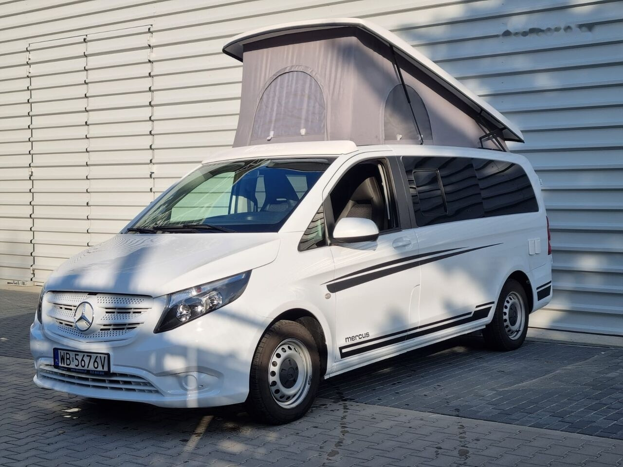 Kamper Mercedes-Benz Vito Mercus Camper Marco Polo: slika Kamper Mercedes-Benz Vito Mercus Camper Marco Polo