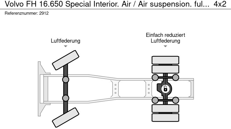 Tegljač Volvo FH 16.650 Special Interior. Air / Air suspension. full specification: slika Tegljač Volvo FH 16.650 Special Interior. Air / Air suspension. full specification