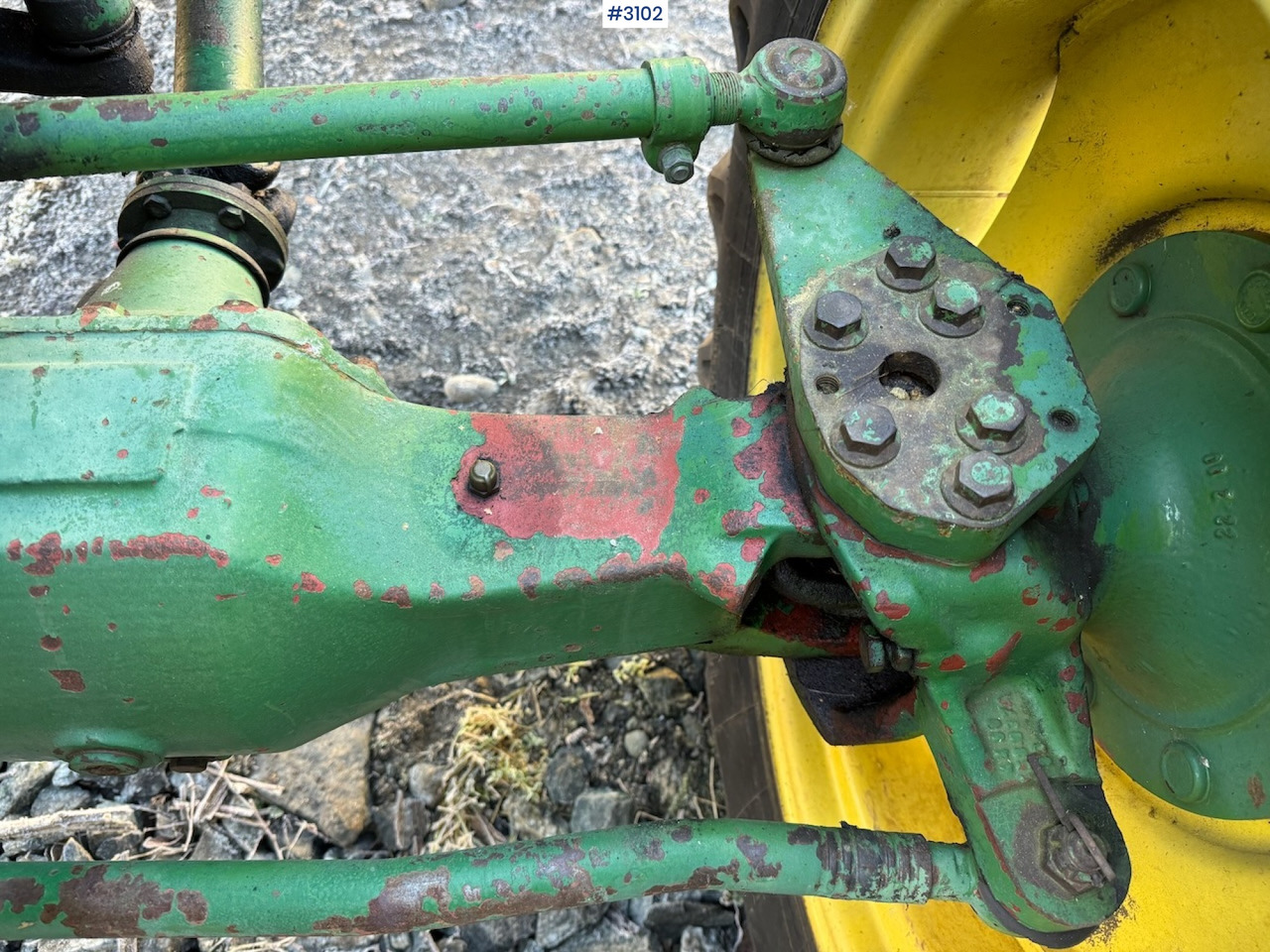 Traktor 1981 John Deere 1140 Synchron with front loader: slika Traktor 1981 John Deere 1140 Synchron with front loader