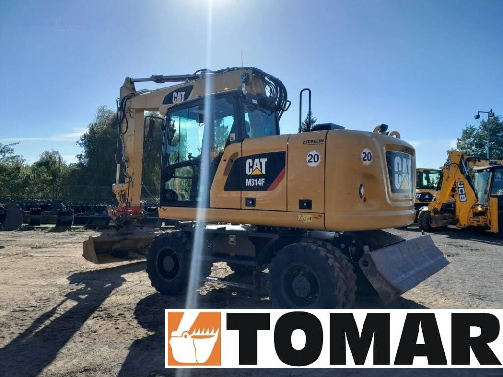 Bager na kotačima Caterpillar M 314 F: slika Bager na kotačima Caterpillar M 314 F