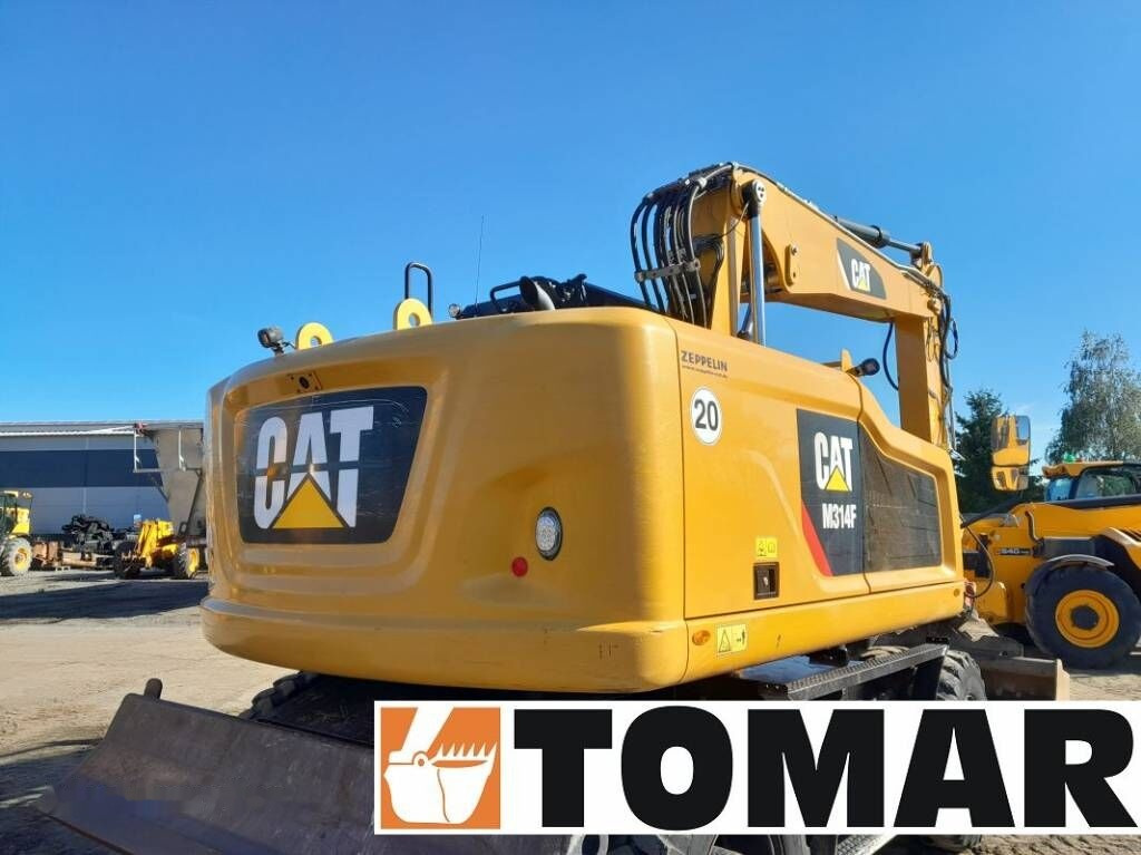 Bager na kotačima Caterpillar M 314 F: slika Bager na kotačima Caterpillar M 314 F