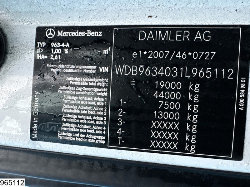 Tegljač Mercedes-Benz Actros 1842 EURO 6: slika Tegljač Mercedes-Benz Actros 1842 EURO 6