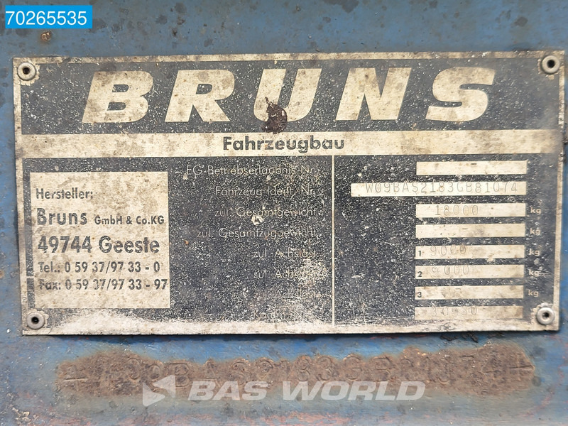 Zakup Bruns BAS 18/8/LS 2 axles NL-Trailer Bruns BAS 18/8/LS 2 axles NL-Trailer: slika Zakup Bruns BAS 18/8/LS 2 axles NL-Trailer Bruns BAS 18/8/LS 2 axles NL-Trailer