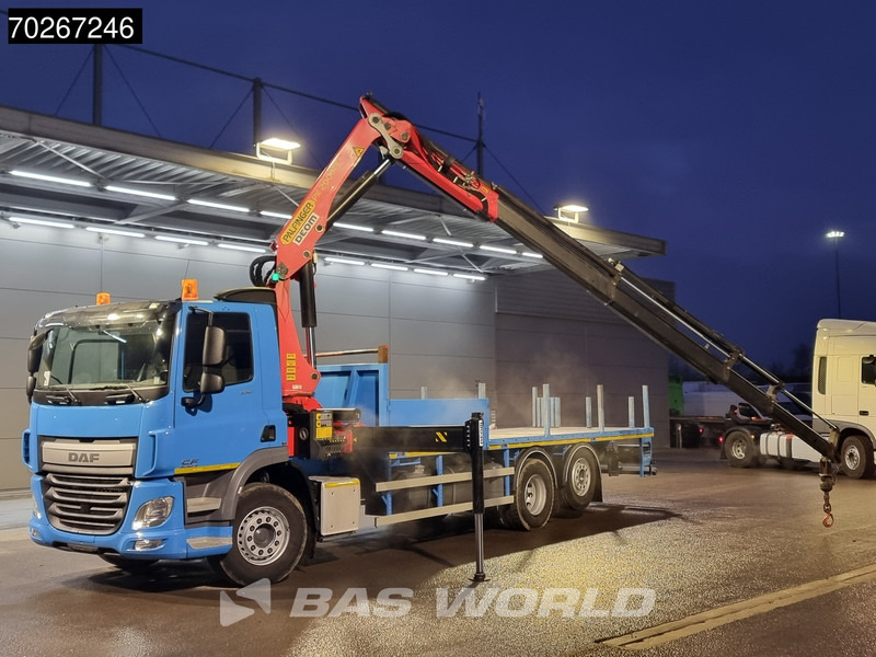 Kamion s otvorenim sandukom, Kamion s kranom DAF CF 330 6X2 Palfinger PK20001 Kran Crane Rotator Lift+Lenkachse Euro 6: slika Kamion s otvorenim sandukom, Kamion s kranom DAF CF 330 6X2 Palfinger PK20001 Kran Crane Rotator Lift+Lenkachse Euro 6