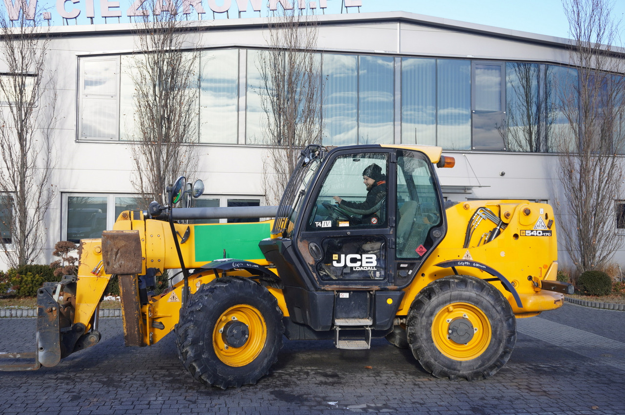 Utovarivač na kotačima JCB 540-170 Telescopic Loader / 17m / joystick: slika Utovarivač na kotačima JCB 540-170 Telescopic Loader / 17m / joystick