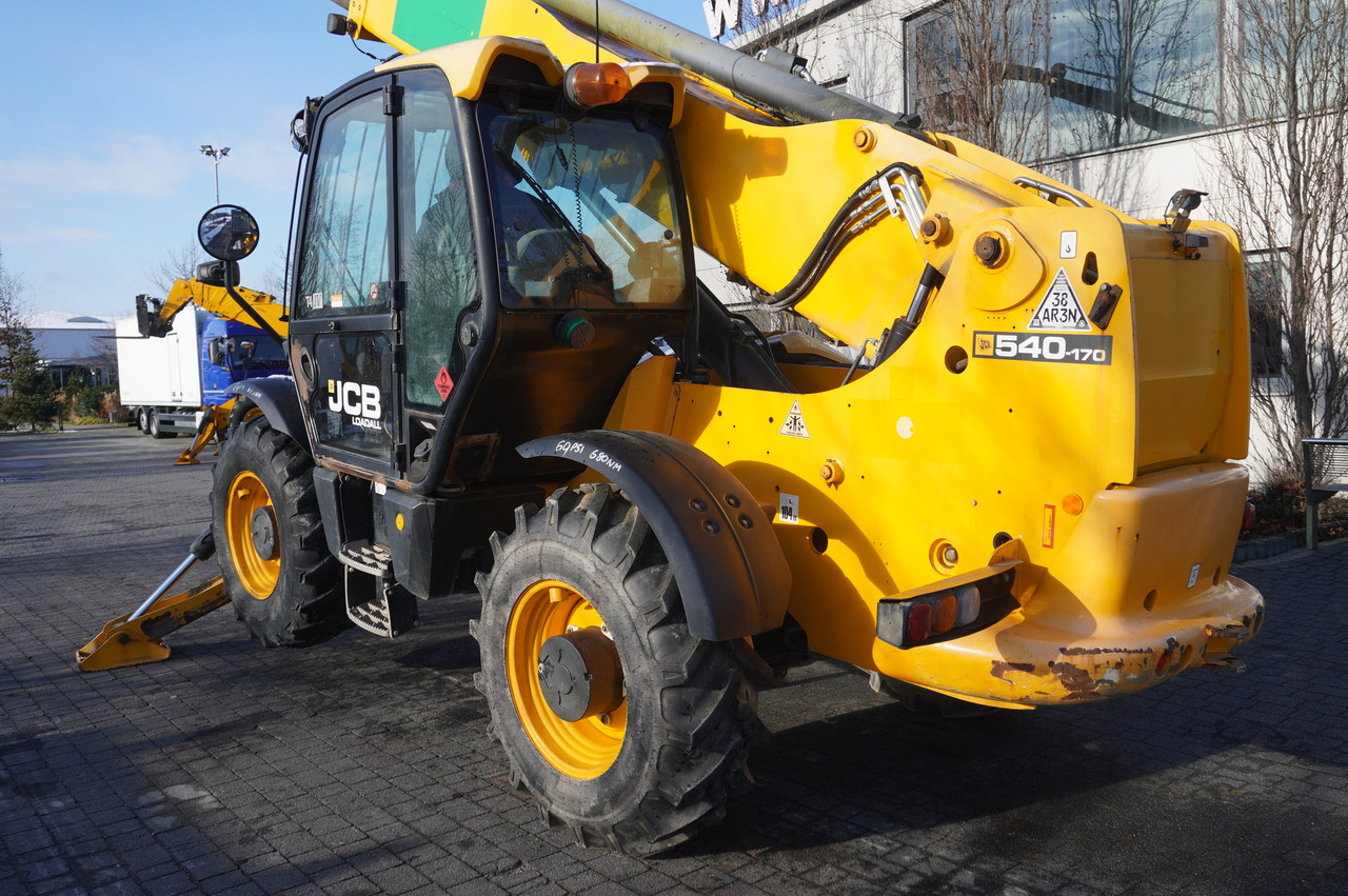 Utovarivač na kotačima JCB 540-170 Telescopic Loader / 17m / joystick: slika Utovarivač na kotačima JCB 540-170 Telescopic Loader / 17m / joystick